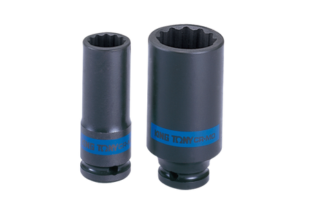 KING TONY Nasadka udarowa długa klucz 1/2 22mm