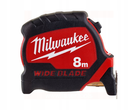 MILWAUKEE TAŚMA MIERNICZA PREMIUM WIDE 8M 4932471816