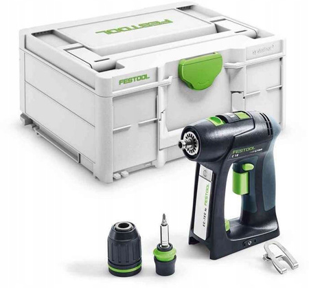 Wkrętarka Festool zasilanie akumulatorowe 18 V 577050