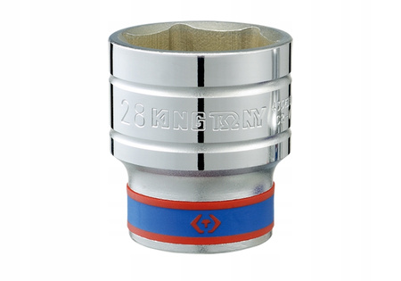 NASADKA KRÓTKA 1/2" 34mm x 46mm 6-kąt. Cr-v KING TONY 433534MR