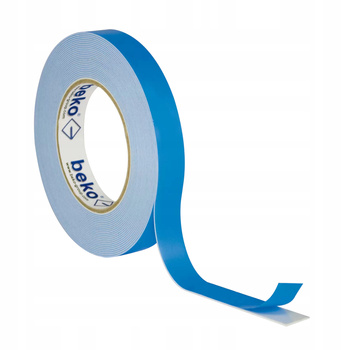 Taśma dwustronna montażowa z pianki PE Beko 19mm 10m EXTRA MOCNA