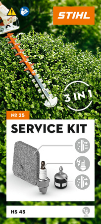 ZESTAW NAPRAWCZY NR 25 STIHL HS 45