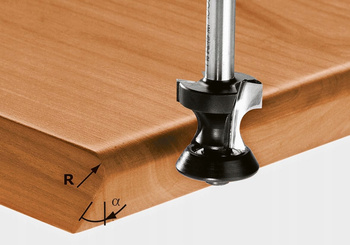 Festool Frez do zaokrągleń/ fazowania HW S8 D17,5/R6/15°