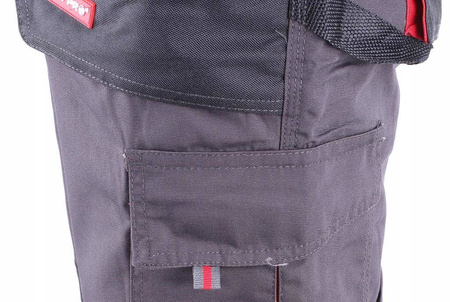 SPODNIE ROBOCZE WZMOCNIONE 3x SZWY DO PASA r. 54