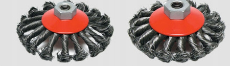 Szczotka Druciana Stalowa Szczotex T 100mm M14