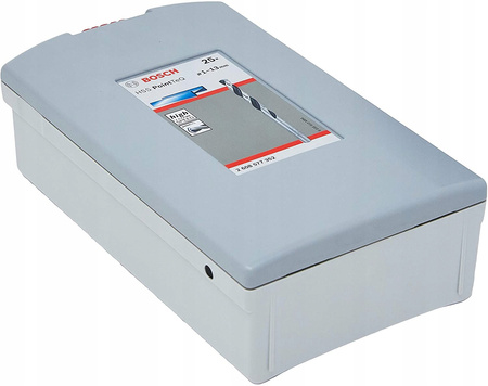 Zestaw wierteł do metalu stali w kasecie 1-13mm Bosch 2608577352 25szt