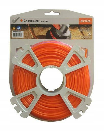 Stihl żyłka DO podkaszarki kwadrat 2,4MM X 86MB