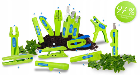 Nóż do kabli izolacji Ściągacz izolacji 8-28mm Nr. 8-27 Green Line WEICON