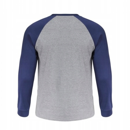 Koszulka na długi rękaw Lahti Pro rozmiar L szaro-granatowa