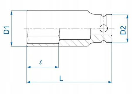 Nasadka udarowa King Tony 443518M