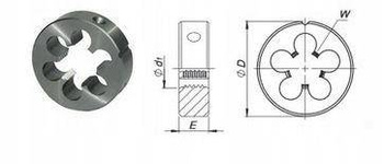 FANAR Narzynka M12x1,5 (N1-121001-0125)