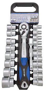Adler 3553.5 Zestaw kluczy nasadowych 1/2'' 21 el