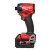 Milwaukee M18 FID3-502X - Zakrętarka udarowa 1/4" HEX 18 V, 5.0 Ah, FUEL™, w walizce, z 2 akumulatorami i ładowarką