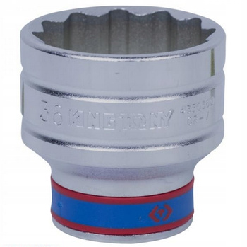 NASADKA KRÓTKA 1/2" 25mm x 42mm 12-kąt. Cr-v KING TONY 433025MR