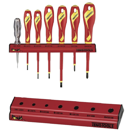 Zestaw wkrętaków 1000V wieszak WRMDV07N Teng Tools