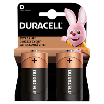Bateria alkaliczna Duracell D R20 2 szt.