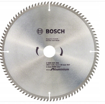 Bosch piła do aluminium 254x30mm 80-ZĘBÓW ECO