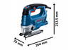 WYRZYNARKA 520W GST 750 BOSCH + WALIZKA