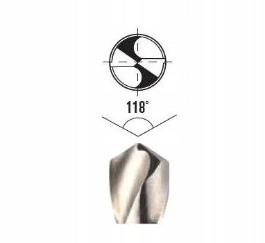 Wiertła do metalu IRWIN  4,4 mm x 80mm 1szt