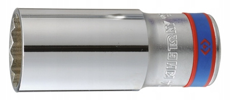 NASADKA DŁUGA 1/2" 22MM X 77MM King Tony 12-KĄT CR-V