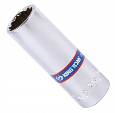 NASADKA DŁUGA 1/4" 8MM X 50MM, 12-KĄT. CR-V King Tony 223008M