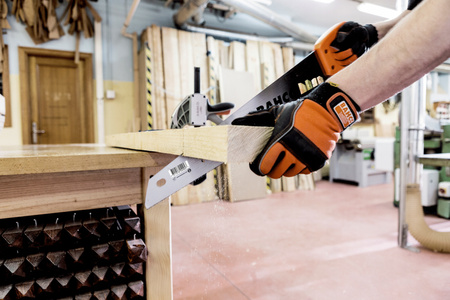 Piła ręczna do drewna Bahco płatnica uniwersalna 550mm do cięcia Bahco