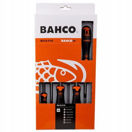 Zestaw wkrętaków Bahco 6 elementów