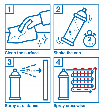 WEICON Spray do stali nierdzewnej powłoka antykorozyjna 400ml