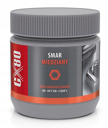 CX-80 Smar Miedziany przeciwzapieczeniowy 500g