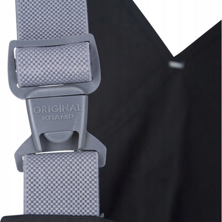 Ogrodniczki Original, Czarno/Szare 3xl