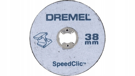 Zestaw tarcz do cięcia 38mm,1,25mm EZ SpeedClic 12szt. Dremel 2615S456JD