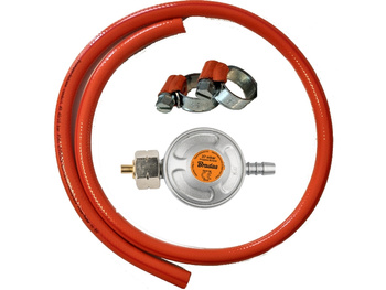 7 m WĄŻ DO GAZU REDUKTOR GAZOWY BUTLI 11 KG OPASKI