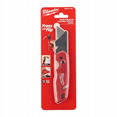 Milwaukee Nożyk z metalowym uchwytem