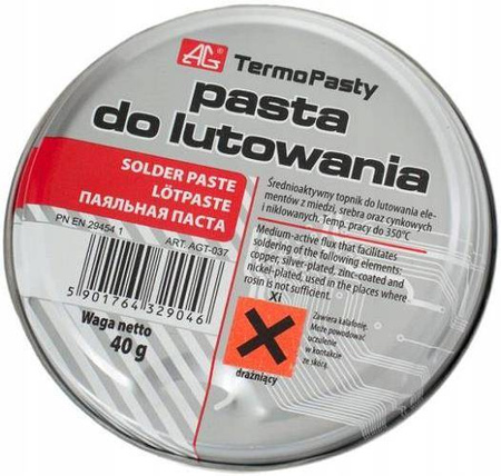 Pasta do lutowania AG lutownicza 40g