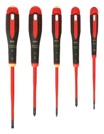 Zestaw wkrętaków Bahco 5 elementów