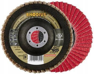 Rhodius JUMBO SPEED Wentylator 125 x 22,23 - P40