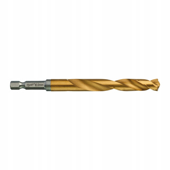 Wiertło do Metalu HSS-G TiN 10,0mm HEX Milwaukee