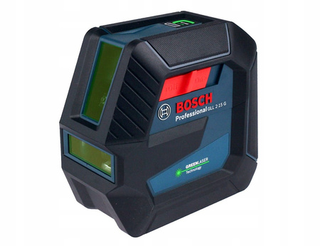 Bosch GLL 2-15 G - Zielony Laser Krzyżowy Liniowy 0 601 063 W00