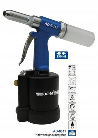 ADLER Nitownica Pneumatyczna AD-6017