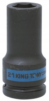 NASADKA DŁUGA UDAROWA 3/4" 22MM X 90MM, 6-KĄT. King Tony 643522M