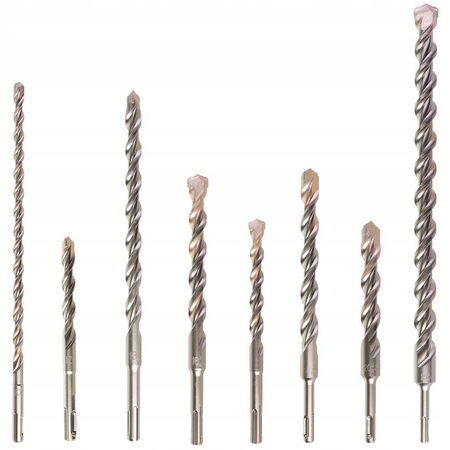 Milwaukee Wiertła SDS-Plus, 2-ostrzowe