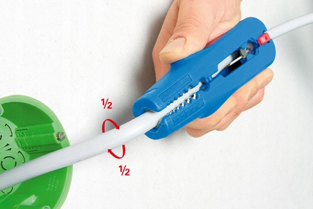 ŚCIĄGACZ IZOLACJI MULTI-STRIPPER 0,5-6mm² WEICON