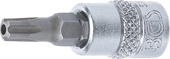 Nasadka 1/4", Torx Plus 5-kątny z otworem TS27 x 38 mm BGS Technic