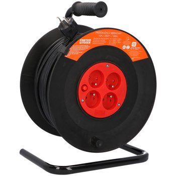 Przedłużacz bębnowy Faster Tools 50 m 4 szt. gniazd