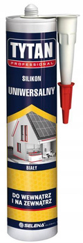 SILIKON UNIWERSALNY BIAŁY 280 ML tytan