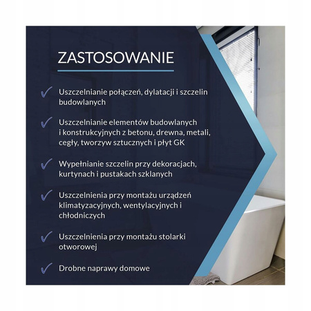 Silikon Tytan 33781V01 bezbarwny 280 ml