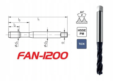 FANAR Gwintownik maszynowy M10 (C4-565001-0100)
