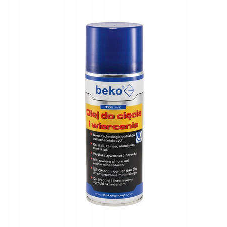 Olej do cięcia i wiercenia Beko 400ml