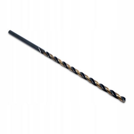 Wiertło do metalu stali HSS długie Fi 13x375mm Baumajster B2791