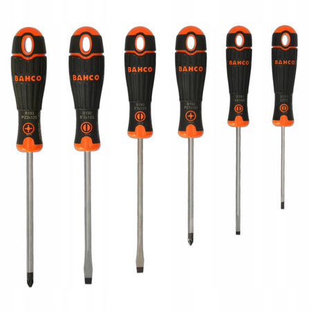 Zestaw wkrętaków Bahco 6 elementów